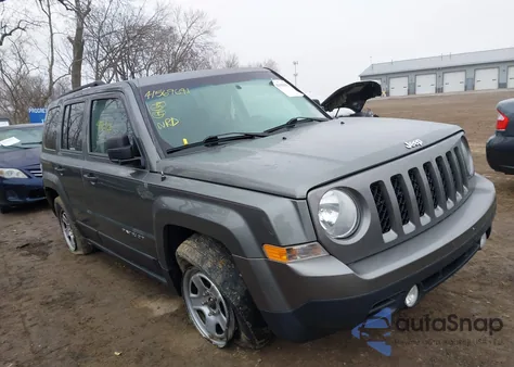 2013 Jeep Patriot Sport z USA, uszkodzony, nr VIN 1C4NJPBA6DD187373